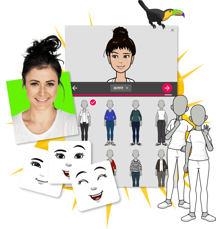 Pixton Avatar builder